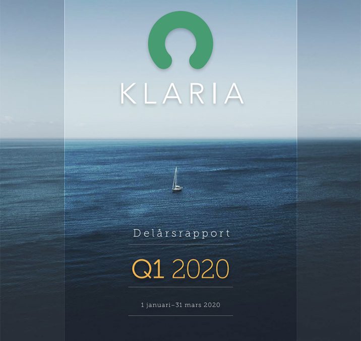 Klaria Interim Report Q1 2020