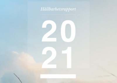 Max Matthiesen – Hållbarhetsrapport 2021