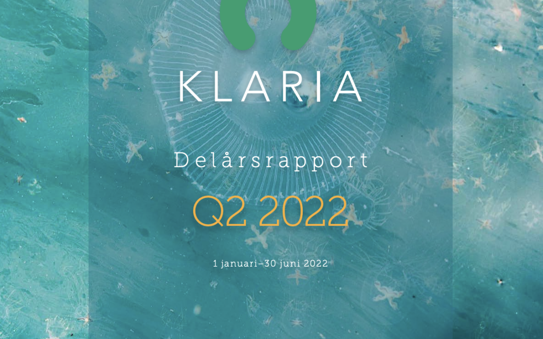Klaria Interim Report Q2 2022